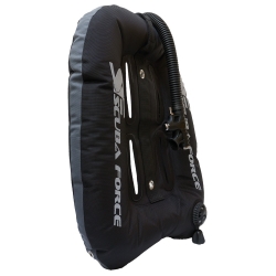 worek wypornościowy ScubaForce model Black Devil 32 lbs Mono szary