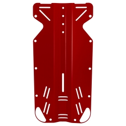 płyta ScubaForce model Sidemount Blade Alu - aluminiowa czerwona