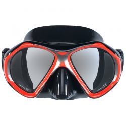 maska ScubaForce model Vision II czerwona